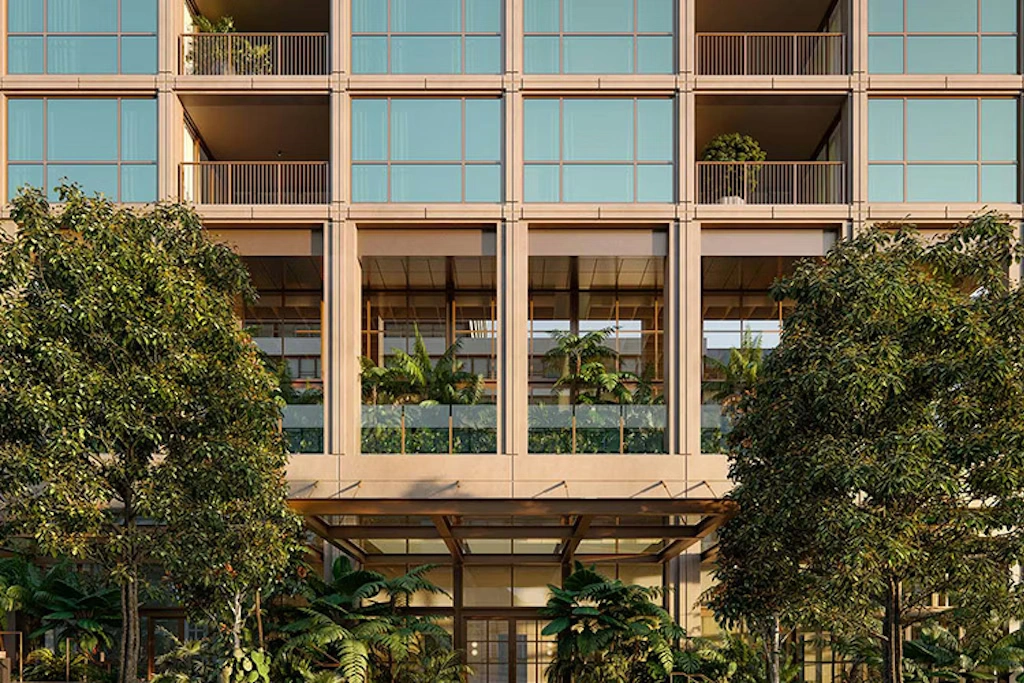 Artist impression of 185 Wharf Street, Brisbane.